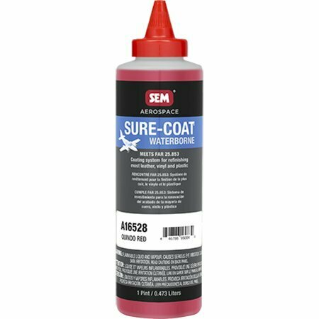 SEM PAINTS Aerospace Sure-Coat, Quindo Red A16528